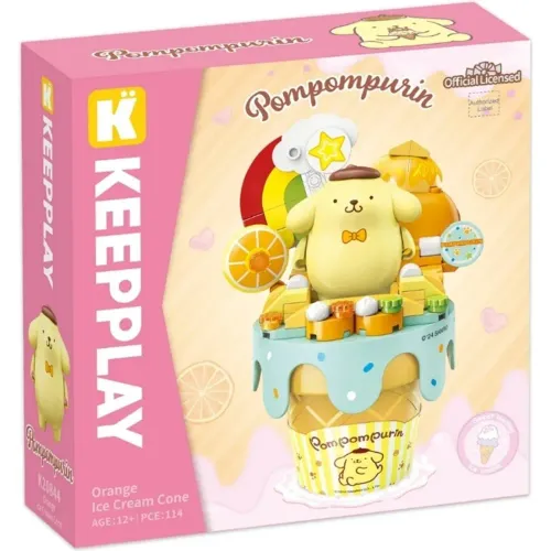 Hello Kitty Figura Armable Cono Helado - Hello Kitty & Friends