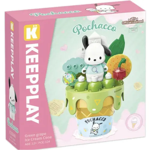 Hello Kitty Figura Armable Cono Helado - Hello Kitty & Friends