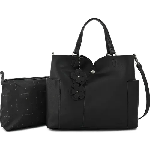 AMPHORA Negro de Mujer modelo Cartera Casual Mujer Emma negros mujer 2025101516482722421