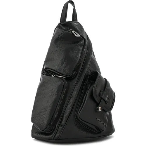 Mujer AMPHORA Negro Mochila Casual Mujer Lazare