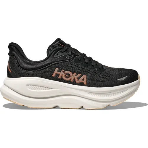 HOKA Negro de Mujer modelo Zapatillas Running Mujer Bondi 9 negros dorados textiles mujer 2025101519072229558 Textil Eva