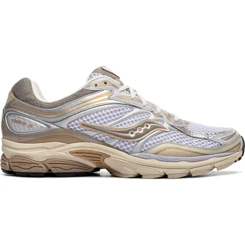 Saucony Blanco de Hombre / Mujer modelo Zapatillas Urbanas Unisex Progrid Omni 9 blancos dorados textiles hombre 2025101519564814165 Textil Sintético