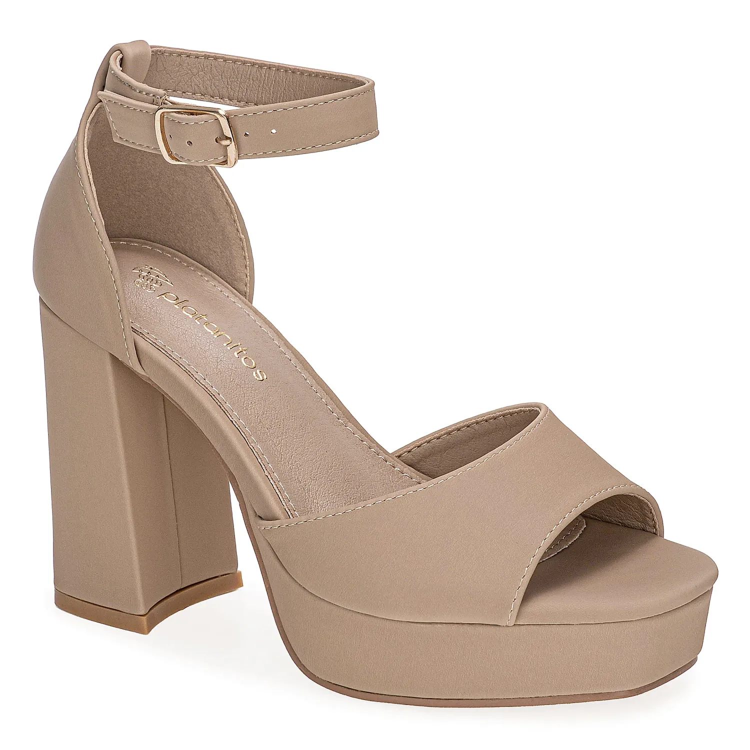 Sandalia Platanitos Dama Svp Sofia color beige oscuro | Platanitos