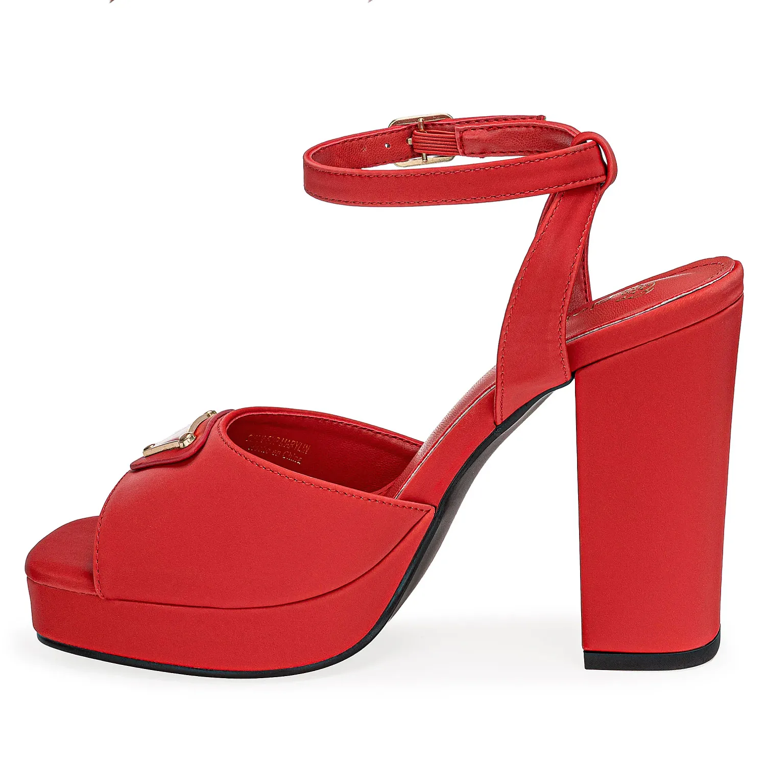 Sandalia Platanitos Dama Svp Marylin color rojo | Platanitos
