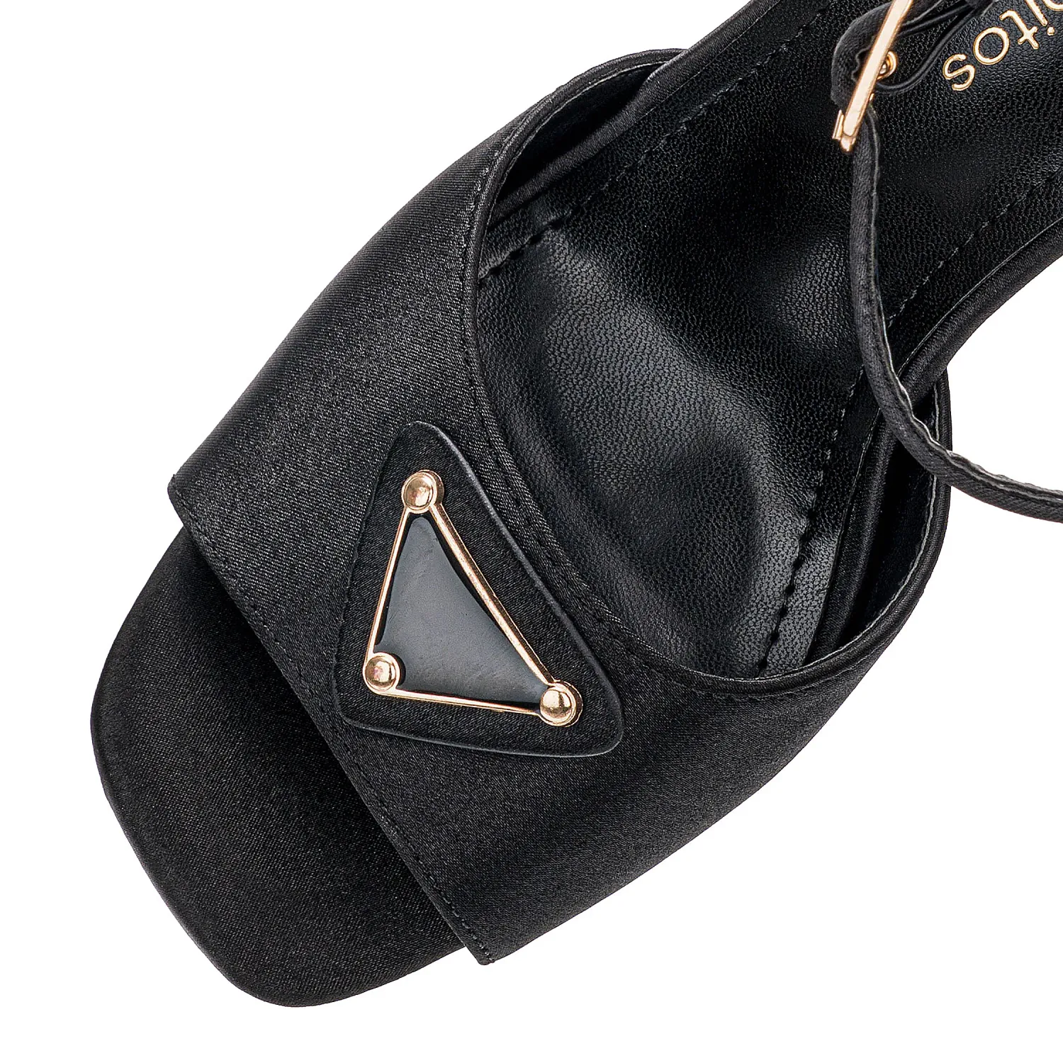 Sandalia Platanitos Dama Svp Marylin color negro | Platanitos