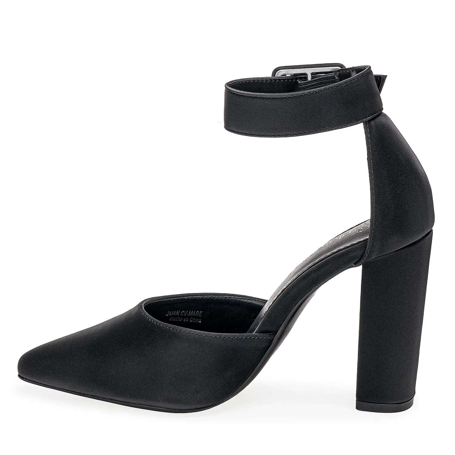 Calzado Platanitos Vestir Dama Cv-Mare color negro | Platanitos