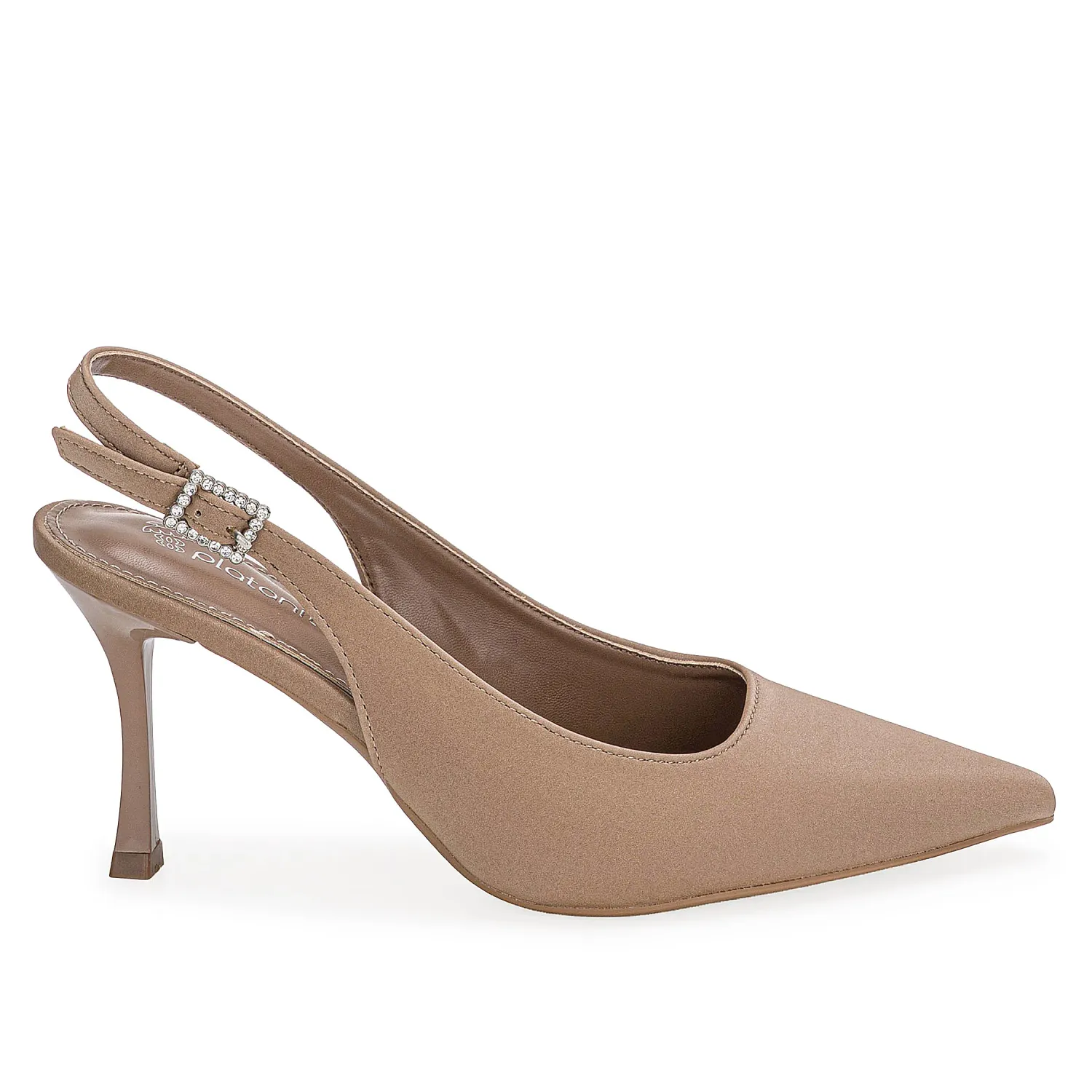 Calzado Platanitos Vestir Dama Cv Dola color topo | Platanitos