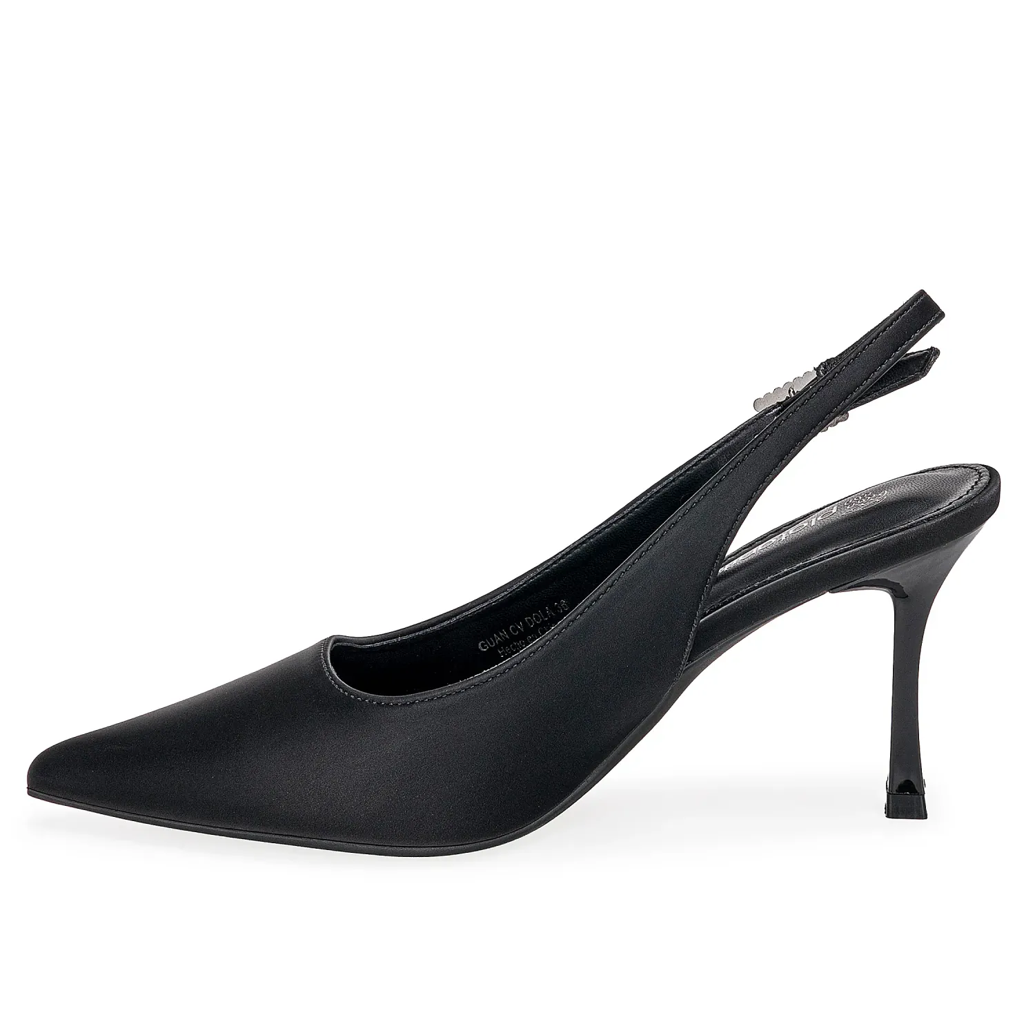 Calzado Platanitos Vestir Dama Cv Dola color negro | Platanitos