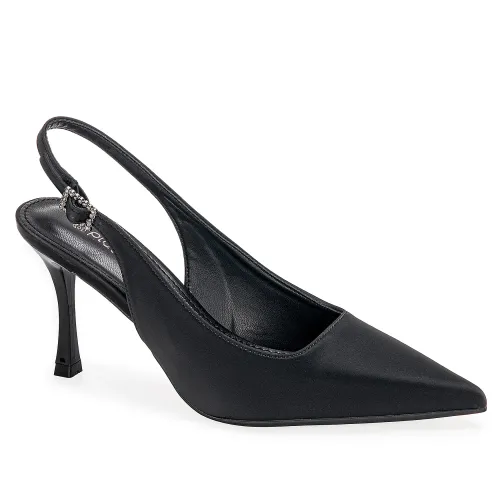 Platanitos Negro de Mujer modelo Calzado Vestir Dama Cv Dola negros sintéticos mujer 2025101522172573570 Sintético Sintético