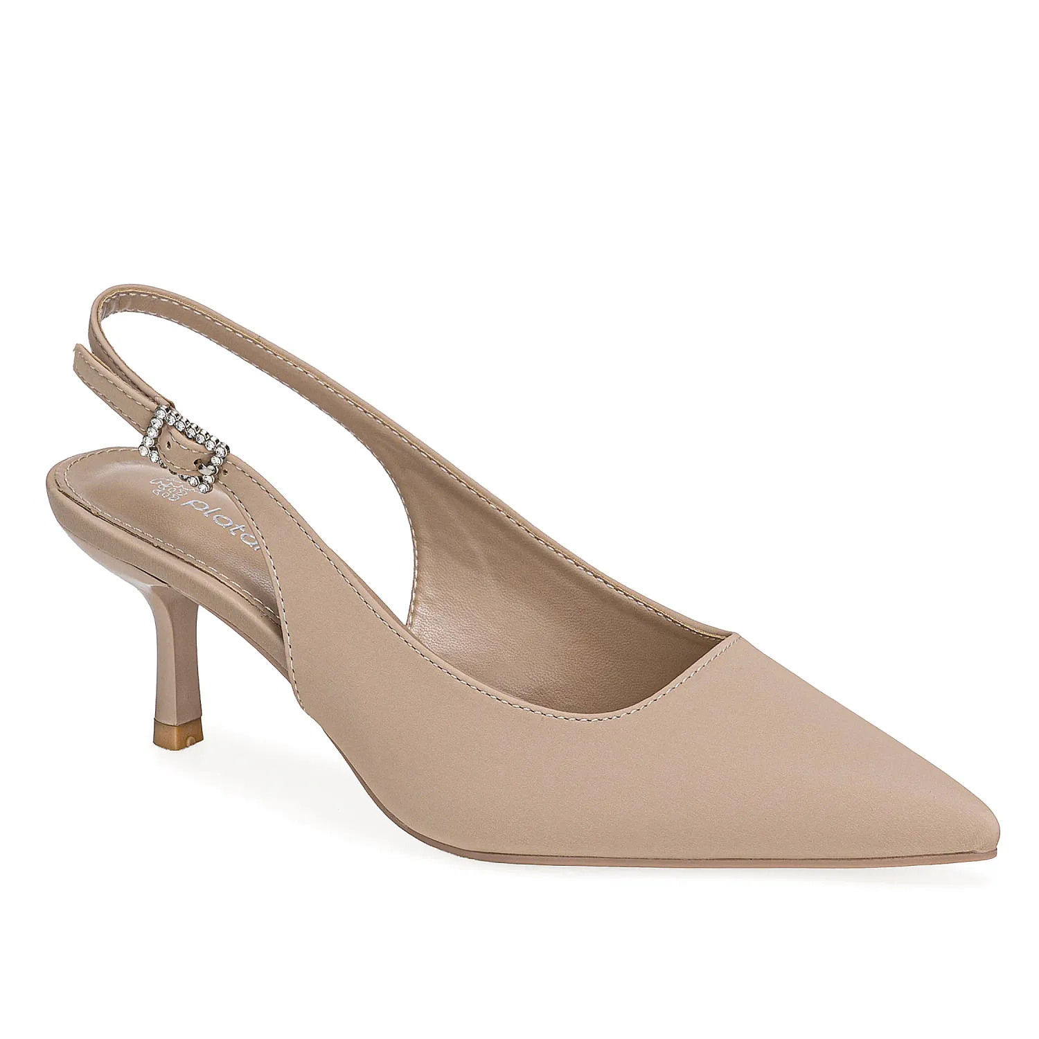 Calzado Platanitos Vestir Dama Cv Doll color piel | Platanitos