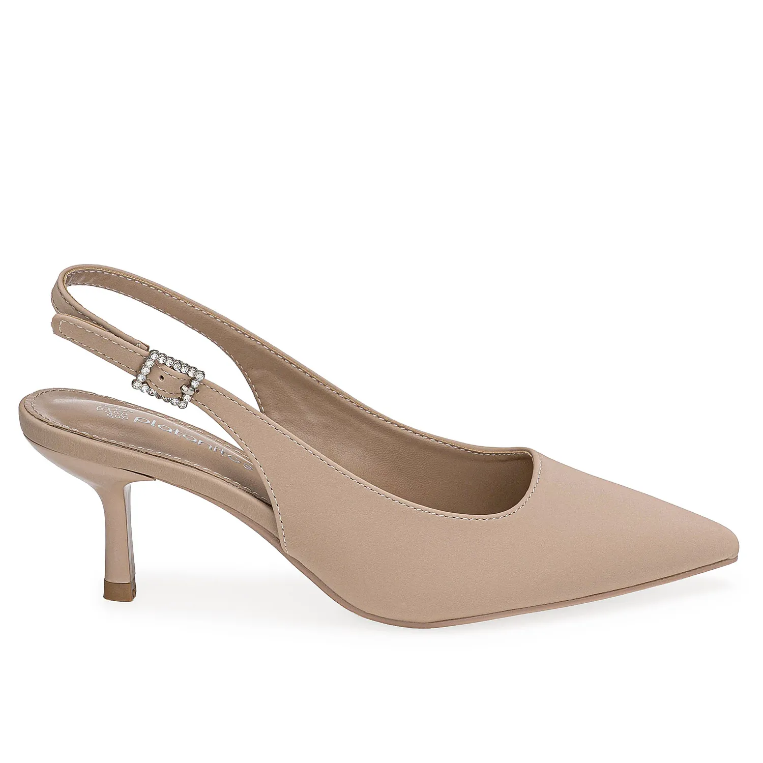 Calzado Platanitos Vestir Dama Cv Doll color piel | Platanitos