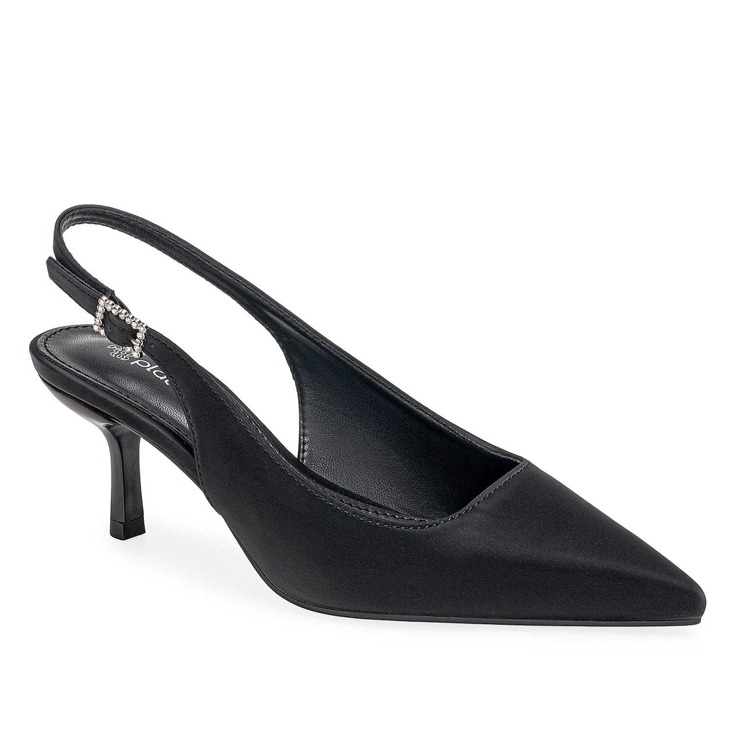 Calzado Platanitos Vestir Dama Cv Doll color negro | Platanitos