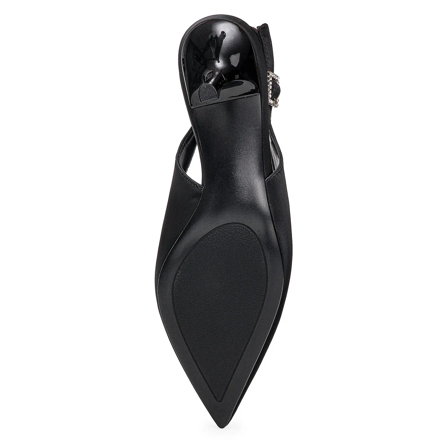 Calzado Platanitos Vestir Dama Cv Doll color negro | Platanitos