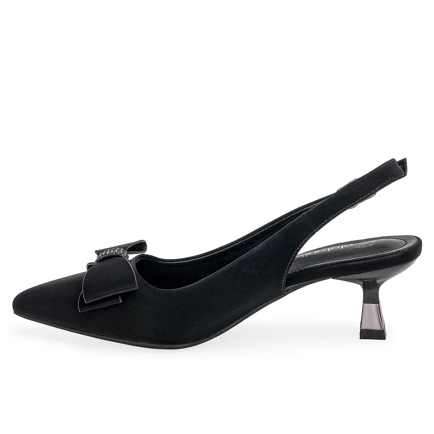 Calzado Platanitos Vestir Dama Cv Cuddle color negro | Platanitos