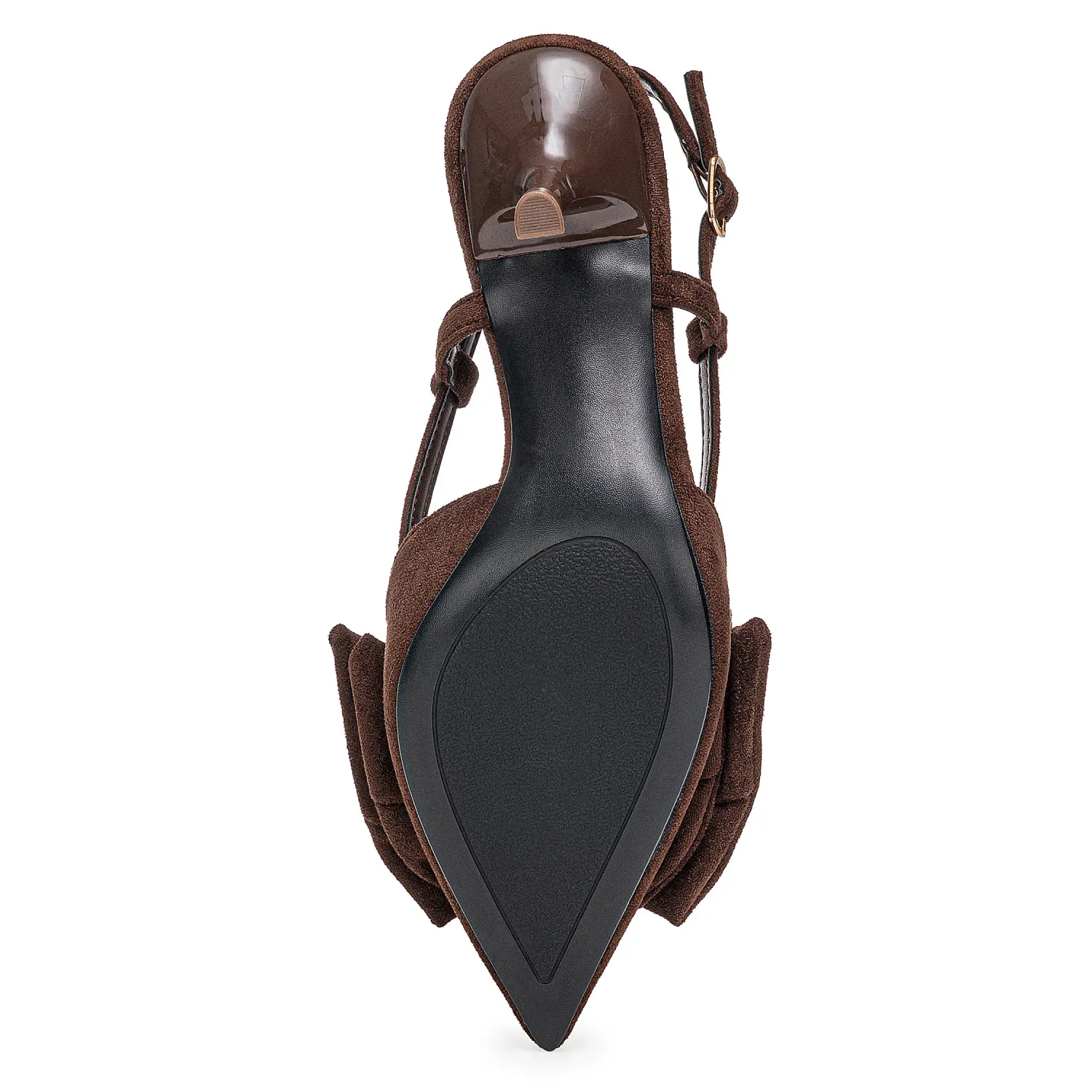 Calzado Platanitos Vestir Dama Cv Itza color marron | Platanitos