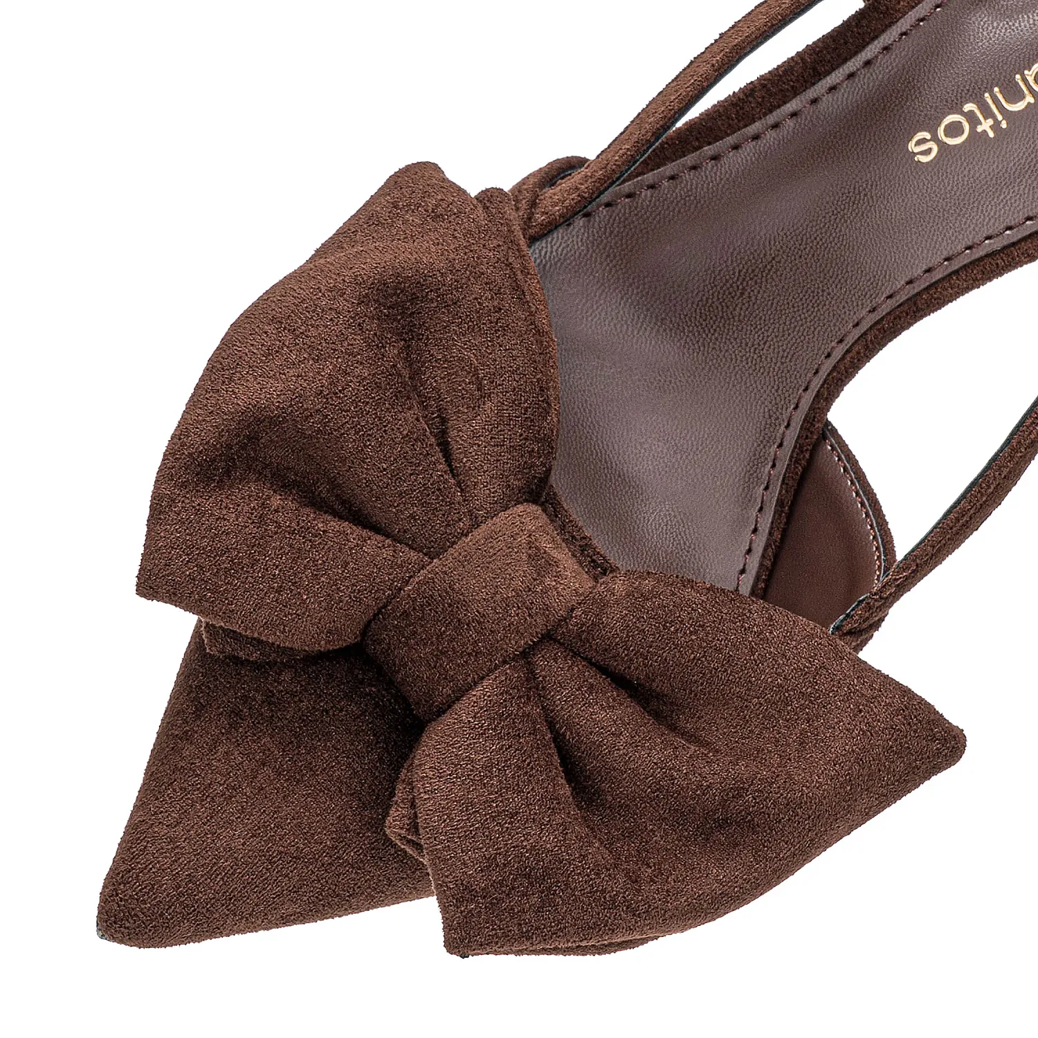 Calzado Platanitos Vestir Dama Cv Itza color marron | Platanitos