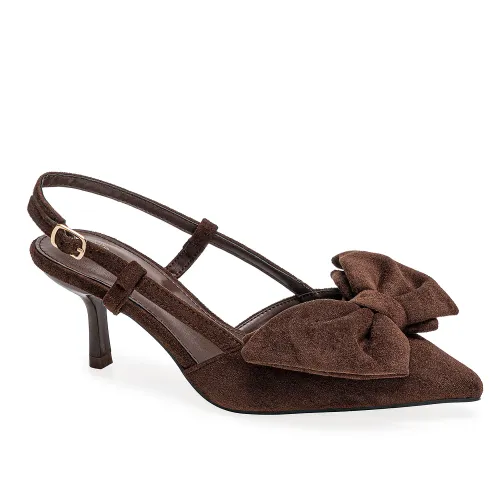 Platanitos Marron de Mujer modelo Calzado Vestir Dama Cv Itza marrones sintéticos mujer 2025101522172573654 Sintético Sintético