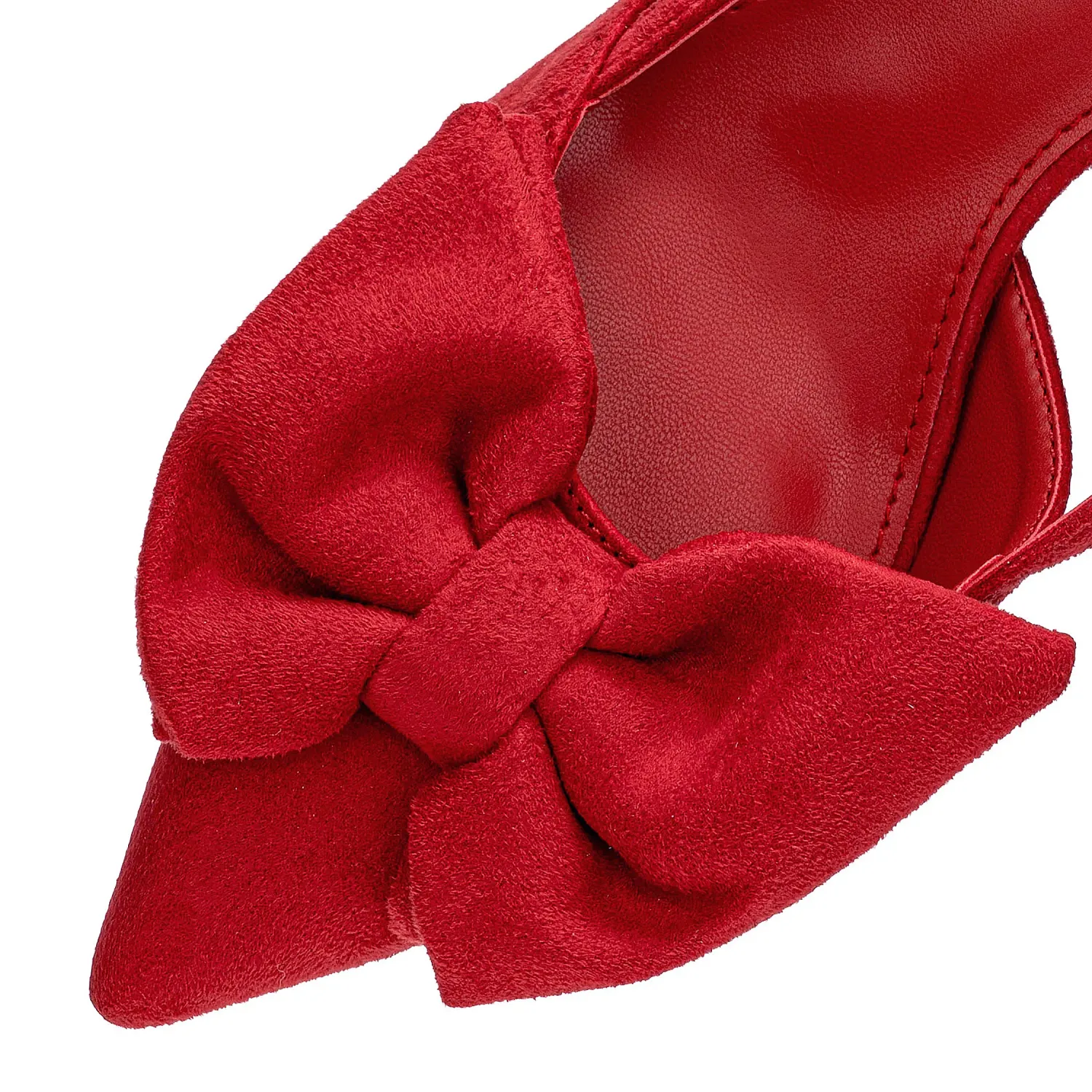 Calzado Platanitos Vestir Dama Cv Itza color rojo | Platanitos