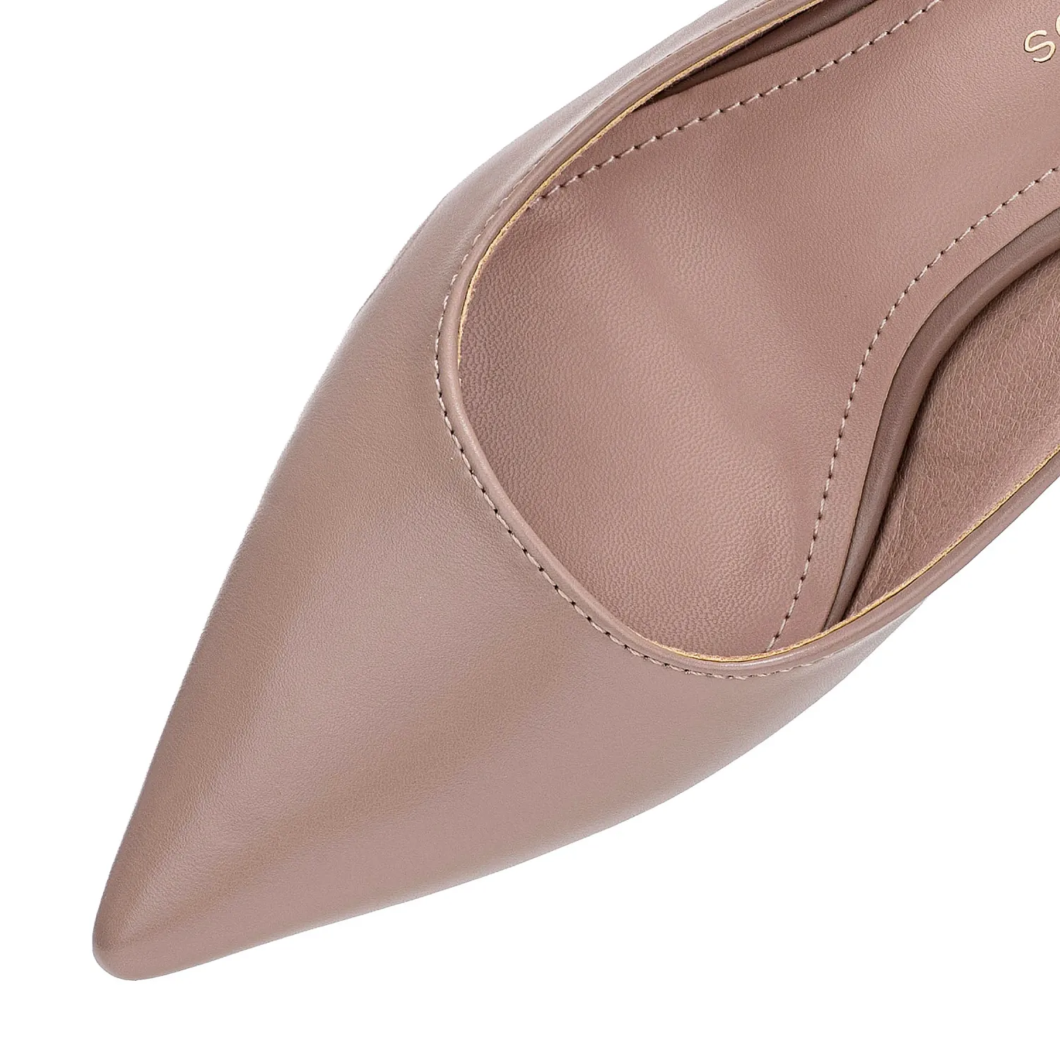 Calzado Platanitos Vestir Dama Cv Elyn color piel | Platanitos