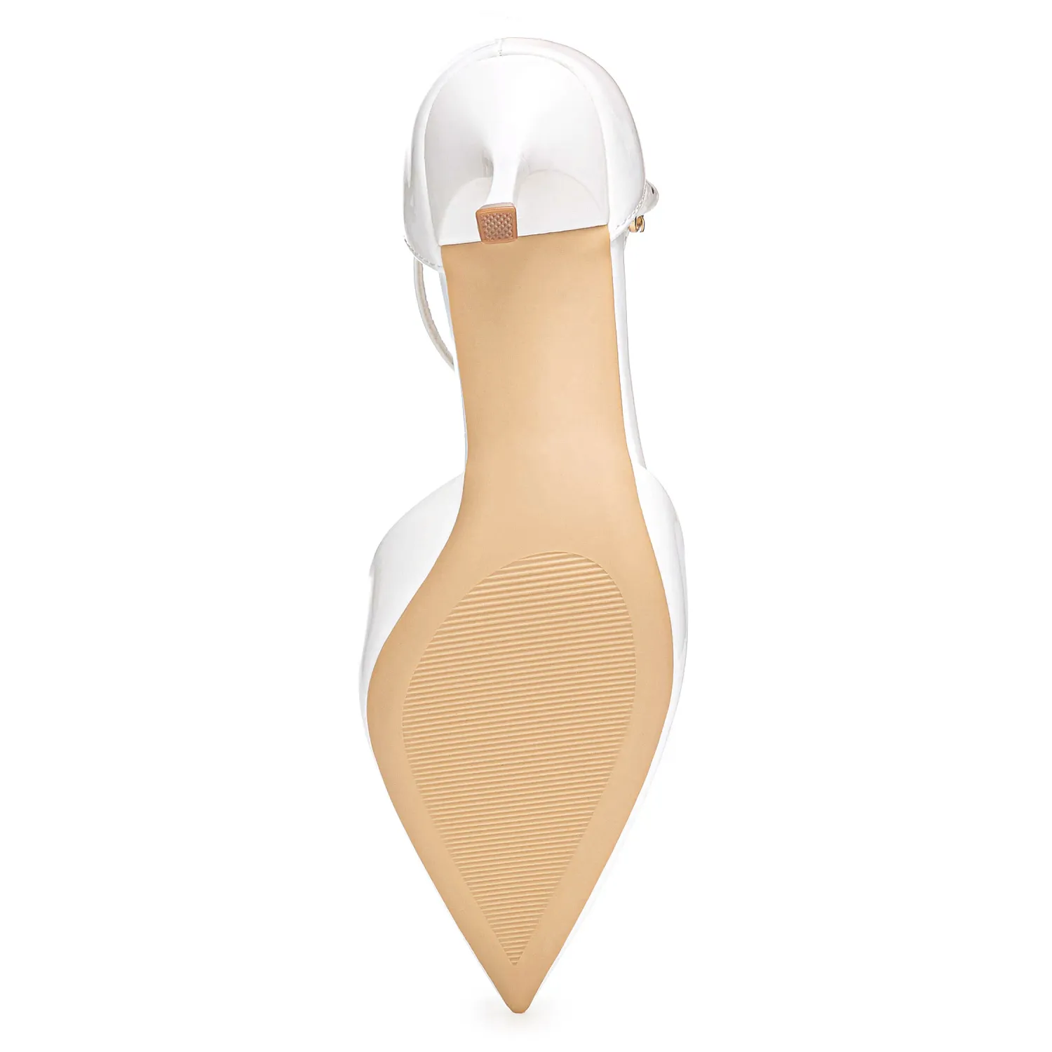 Calzado Platanitos Vestir Dama Cv Moony color blanco | Platanitos