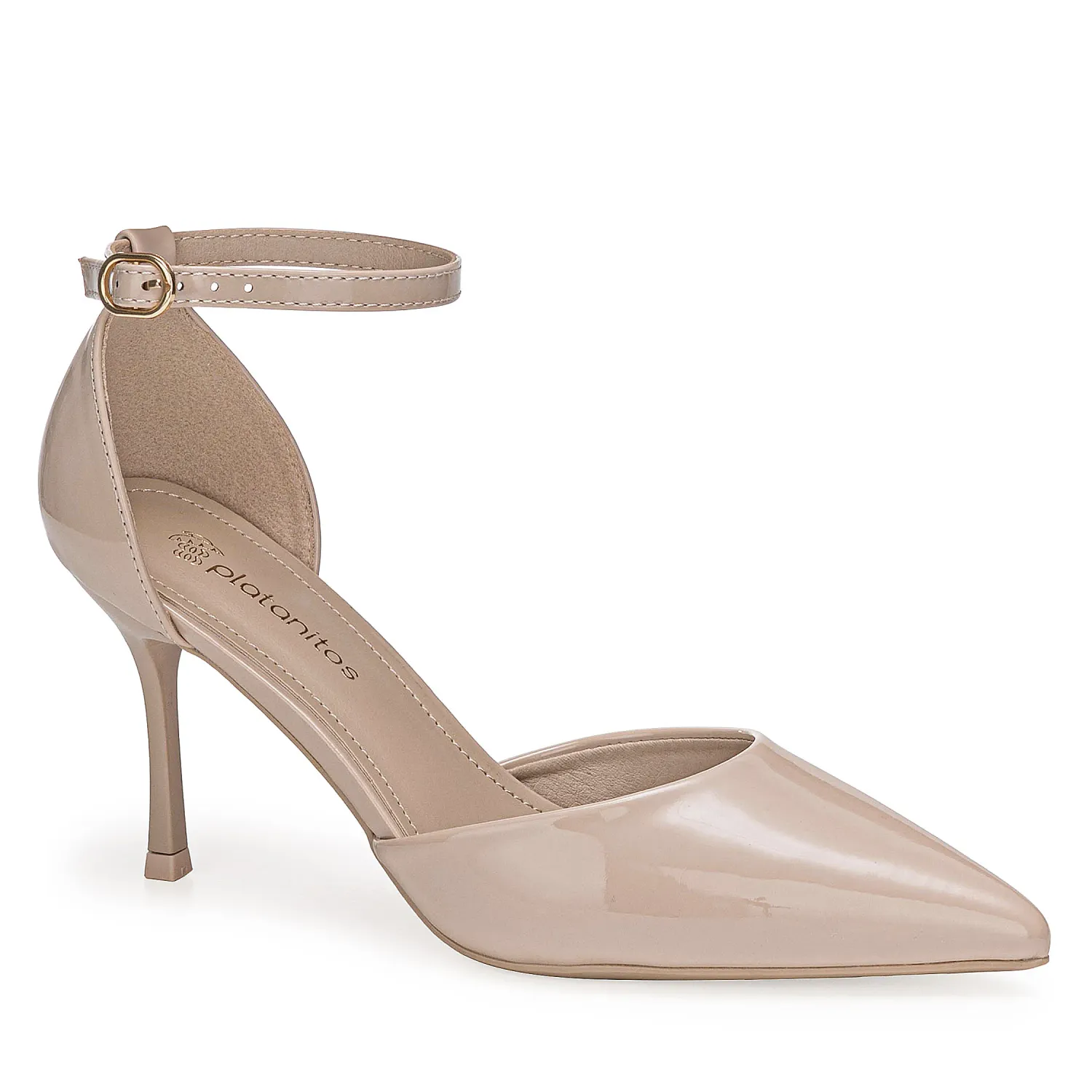 Calzado Platanitos Vestir Dama Cv Moony color piel | Platanitos