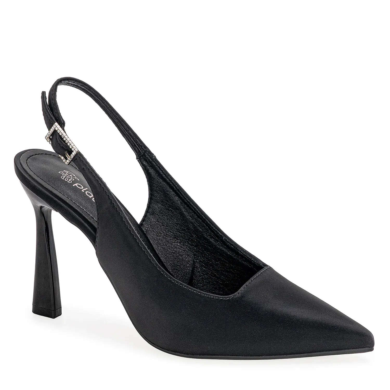 Calzado Platanitos Vestir Dama Cv Dollie color negro | Platanitos