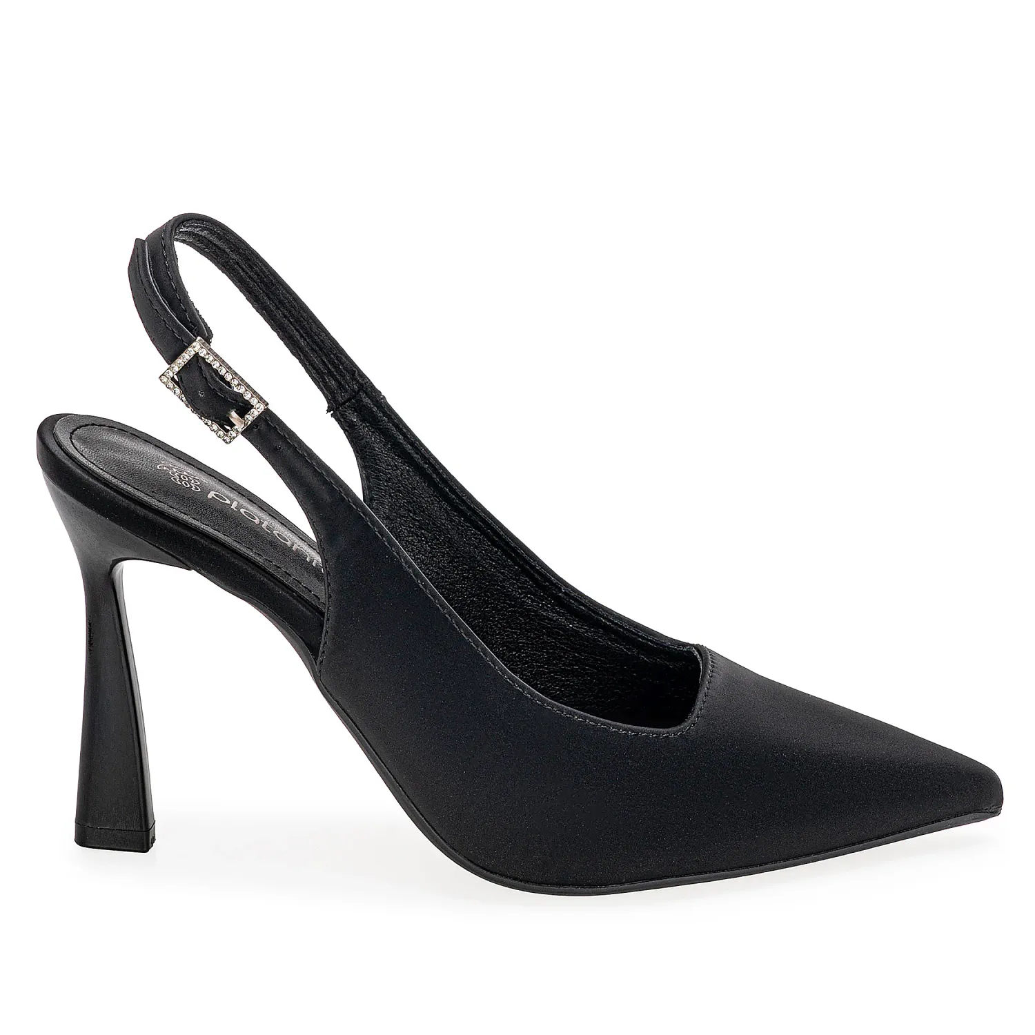 Calzado Platanitos Vestir Dama Cv Dollie color negro | Platanitos