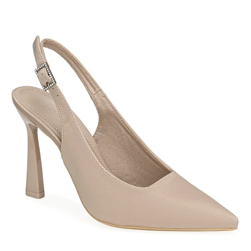 Platanitos Beige de Mujer modelo Calzado Vestir Dama Cv Dollie pieles sintéticos mujer 2025101522172573816 Sintético Sintético