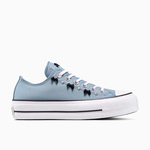 Mujer Converse Celeste Zapatillas Urbanas Mujer Ct As Lift Platform Bows & Studs
