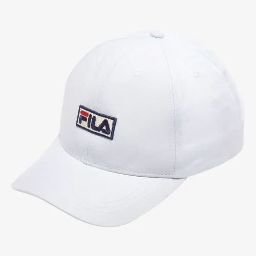 Hombre Mujer Fila Blanco Gorro Deportivo Unisex Classic