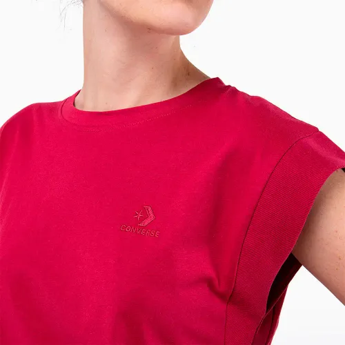 Converse Polo Deportivo Mujer Oversize Star Chevron
