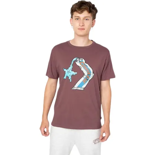 Hombre Converse Morado Polo Deportivo Hombre Star Chev Toothpaste