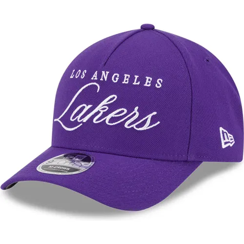 Hombre Mujer NEW ERA Morado Gorra Urbana Unisex Los Angeles Lakers 940