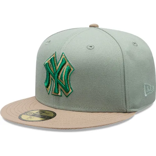 NEW ERA Verde de Hombre / Mujer modelo Gorra Urbana Unisex New York Yankees 5950 verdes hombre 2025101614533296674