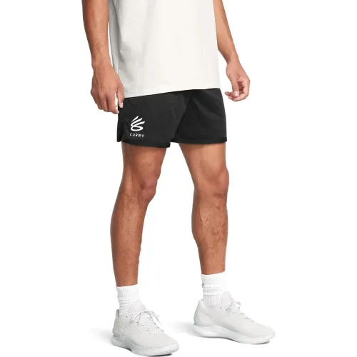 Under Armour Negro de Hombre modelo Short Basquet Hombre Curry Splash negros hombre 2025101714470664983