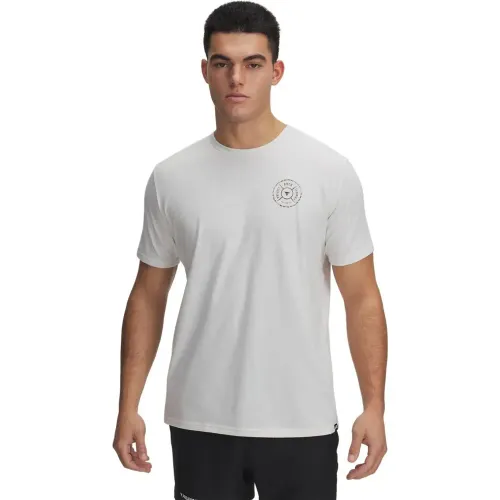 Under Armour Blanco de Hombre modelo Polo Sportstyle Hombre Project Rock Wire blancos hombre 2025101714470665007