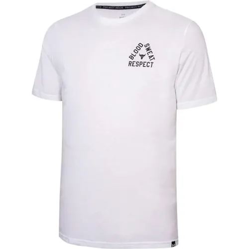 Under Armour Blanco de Hombre modelo Polo Sportstyle Hombre Project Rock blancos hombre 2025101714470665037
