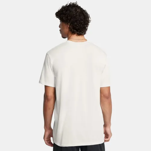 Under Armour Polo Basquet Hombre Curry Logo Heavyweight