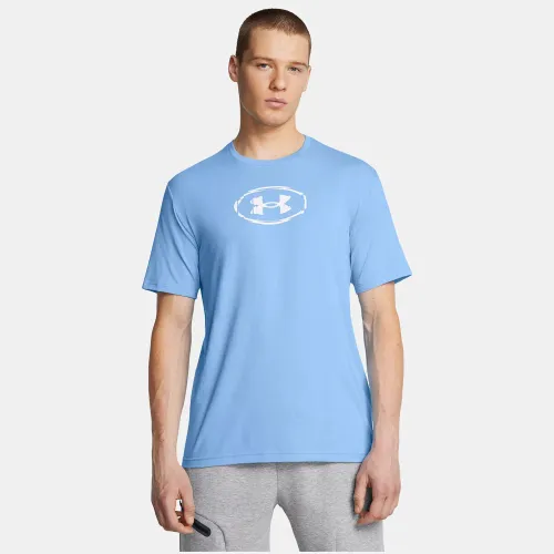 Under Armour Celeste de Hombre modelo Polo Training Hombre Slice Logo 60/40s celestes hombre 2025101714470665124