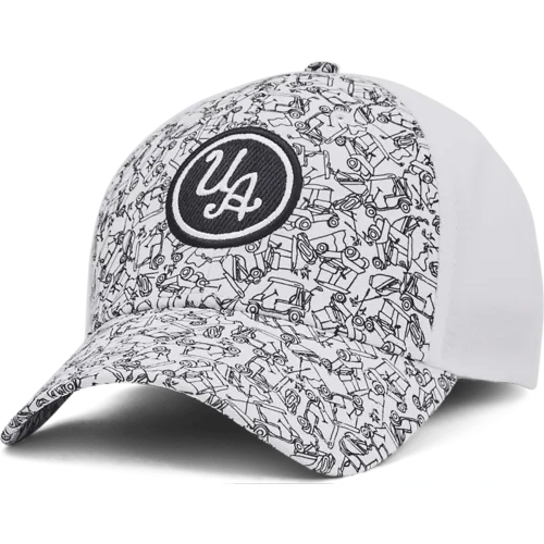 Hombre Under Armour Gris Gorra Golf Hombre Iso-Chill Driver Mesh Adj