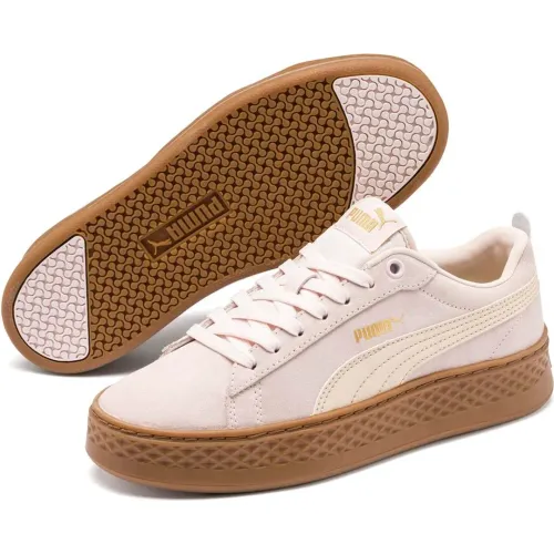 Mujer Puma Rosado Zapatillas Urbanas Mujer Smash Platform Sd