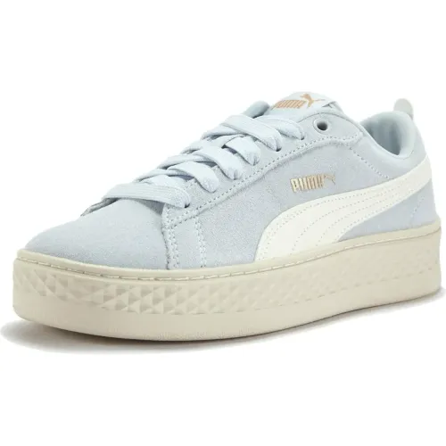 Mujer Puma Celeste Zapatillas Urbanas Mujer Smash Platform Sd