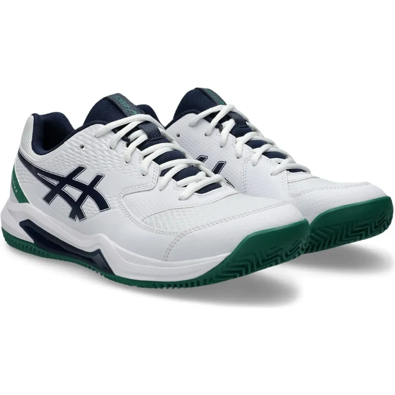 Zapatillas Asics De Tenis Hombre Gel-Dedicate 8 Clay color blanco | Platanitos