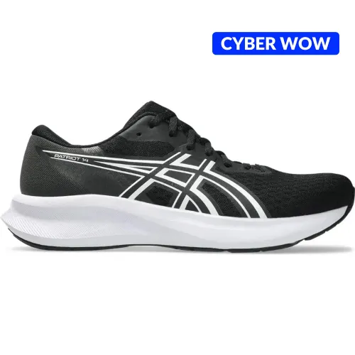 Zapatillas Asics Running Hombre Patriot 14 color negro | Platanitos