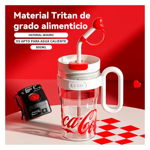 GERM Vaso Térmico Tritan Coca Cola - 800ml 27 Oz