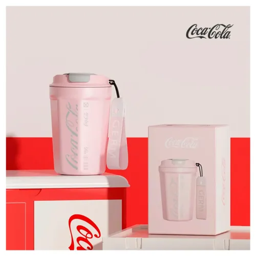 GERM Termo Rombo Coca Cola - 390ml Acero Inoxidable
