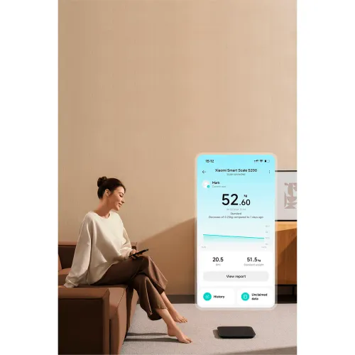 XIAOMI Balanza Digital Inteligente Mi Smart Scale S200