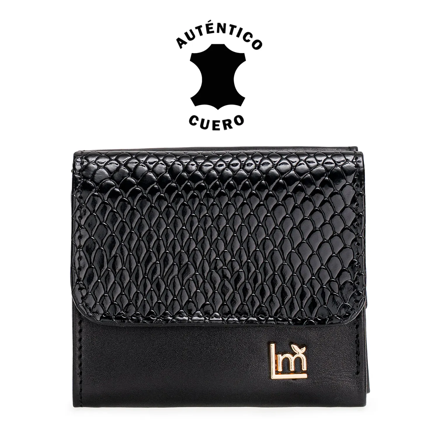 Monedero Limoni Dama Maggy color negro | Platanitos