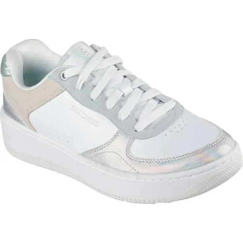 Skechers Blanco de Mujer modelo Zapatillas Urbanas Mujer Sport Court 2.0 blancos textiles mujer 2025102021175803356 Textil Sintético