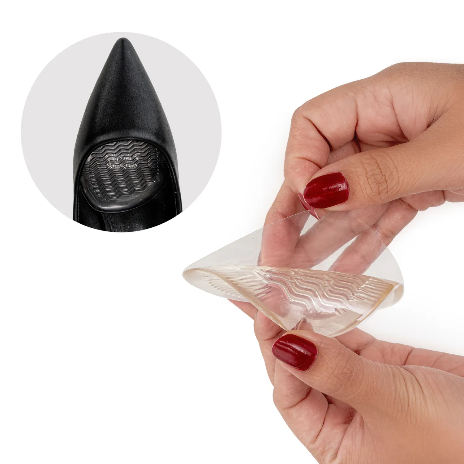 Almohadilla Platanitos Gel color transparente | Platanitos